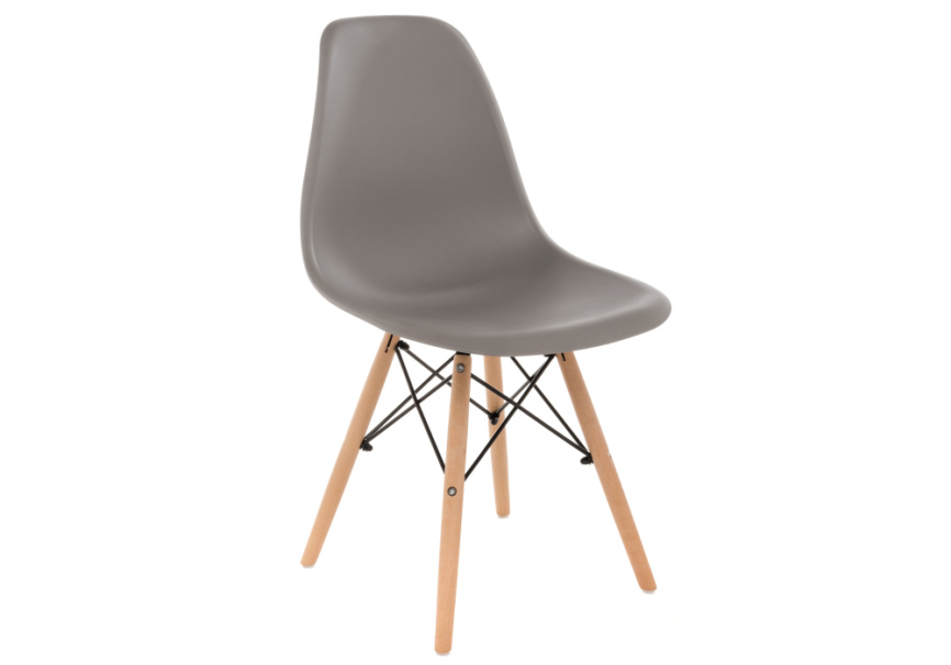 Пластиковый стул Eames PC-015 серый фото 2