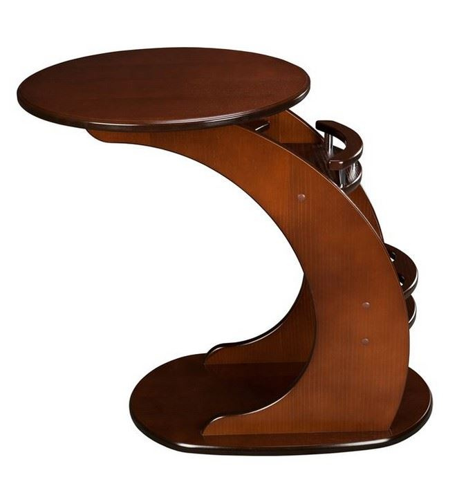 Придиванный столик "Люкс" (орех) Вис фото 2