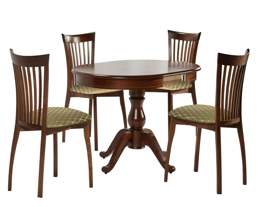 Обеденная группа Фабрицио темный орех (100129, 100291) фото 1