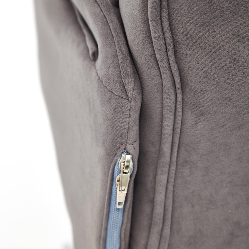 Кресло Йорк/York флок , серый, 29 фото 8