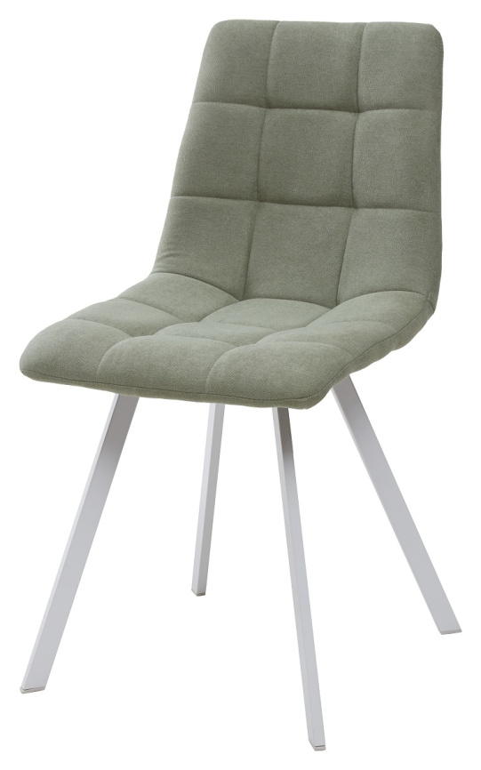Стул CHILLI SQUARE UF860-11B мятный, ткань/ белый каркас М-City фото 1