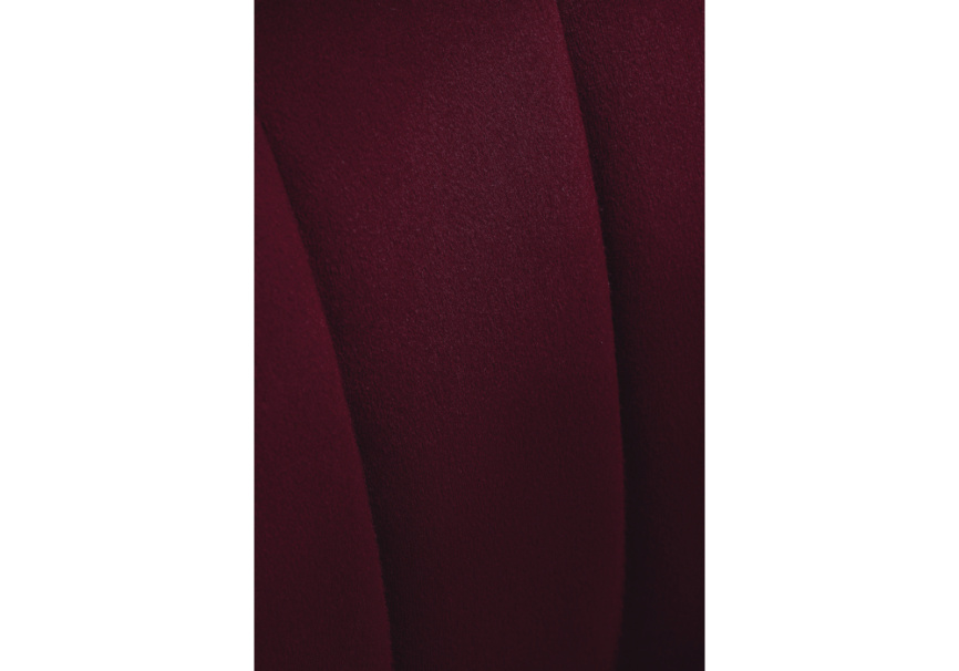 Стул на металлокаркасе Kamelia 1 wine red / gold фото 6