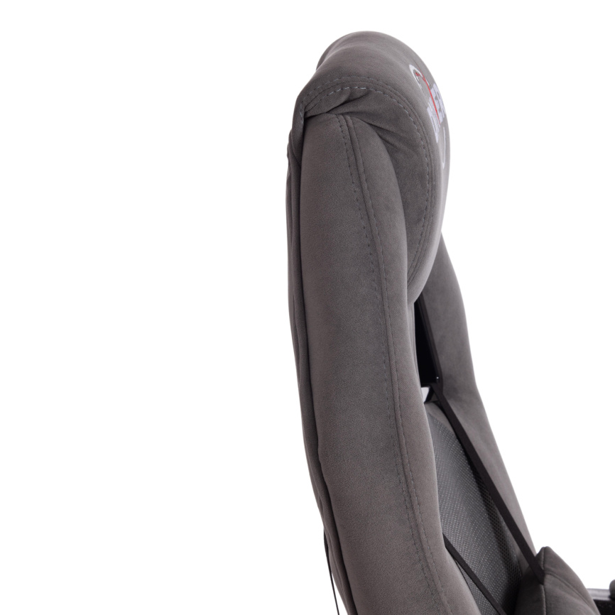 Кресло Драйвер/Driver (22) флок/ткань, серый/серый, 29/TW-12 фото 11