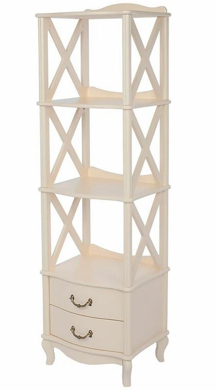 Этажерка "Джульетта"-3 (дуб шампань) Вис фото 1