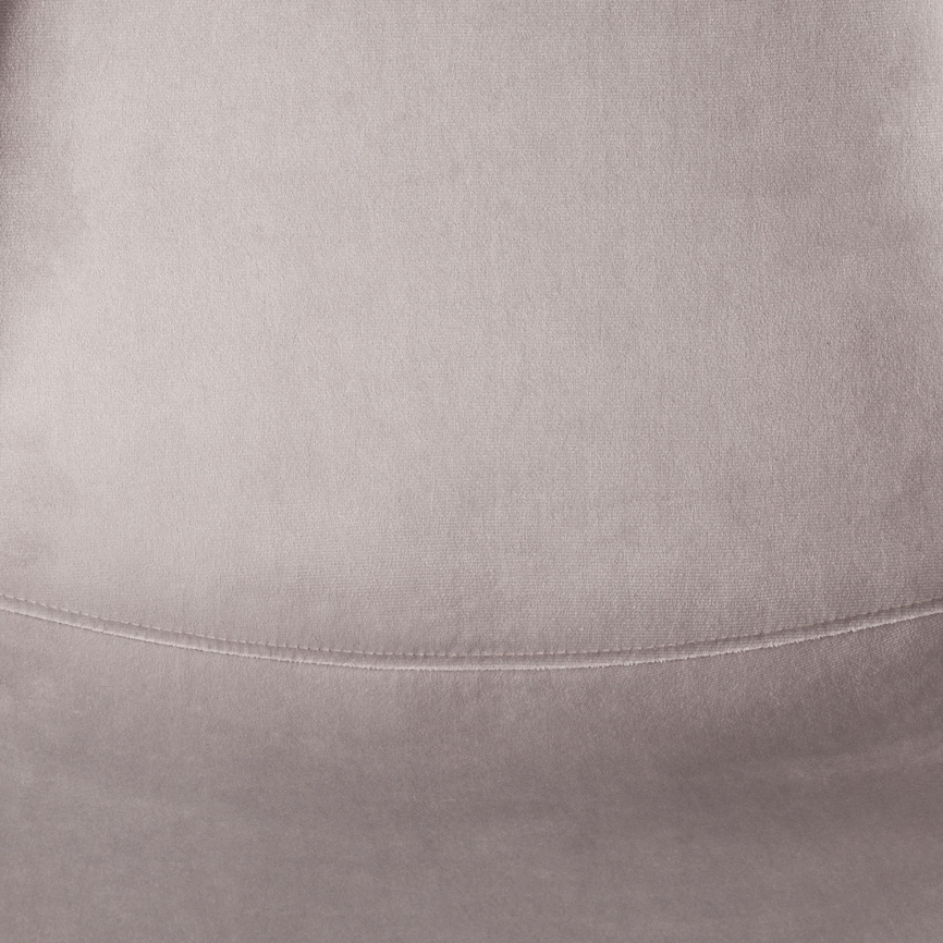 Стул BREEZE (mod. JSC-58) Велюр/металл , 44 х 53 х 86 см, Light grey (светло-серый) HLR14 / черный фото 7