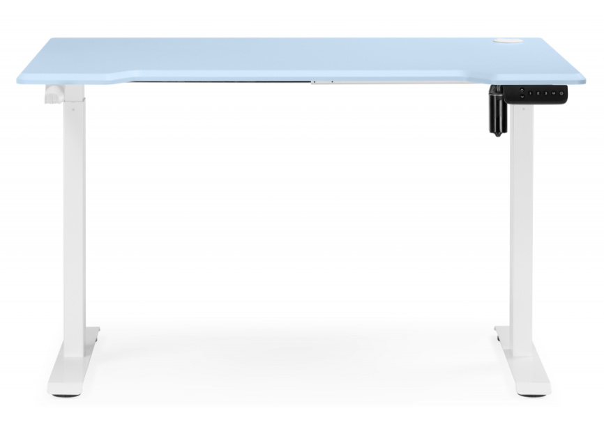 Компьютерный стол Маркос 120х75 голубой / белый фото 3