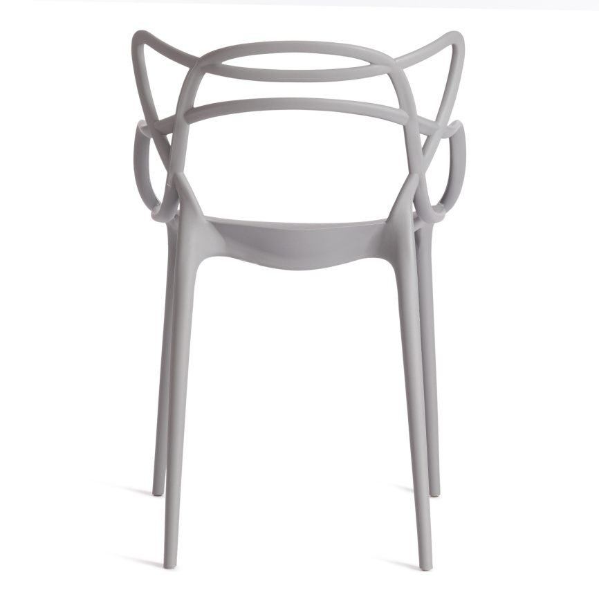 Стул Кет Чаир/Cat Chair (мод.028) пластик, 53х59х82,5см, темно-серый фото 7