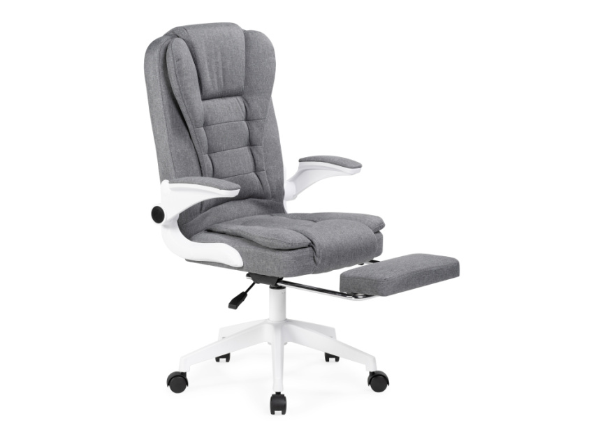 Компьютерное кресло Mitis gray / white фото 1