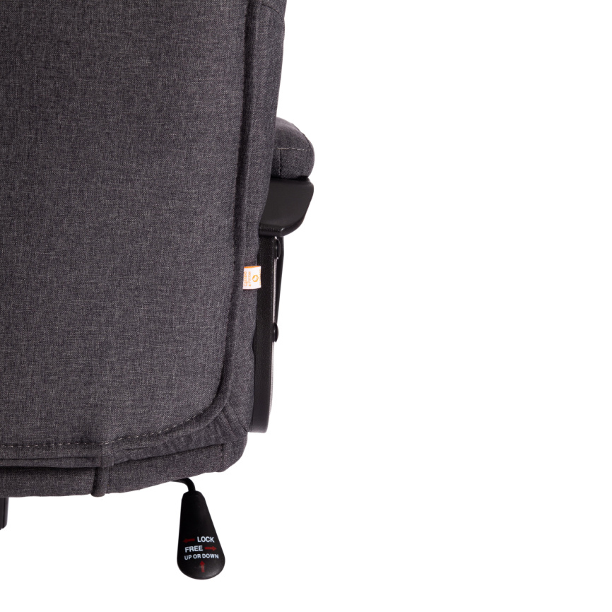 Кресло Бергамо/Bergamo хром (22) ткань, темно-серый, F68 фото 15