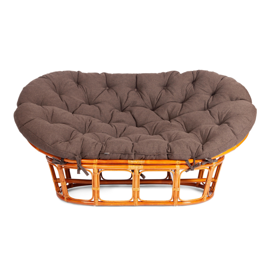 Диван MAMASAN/МАМАСАН 23/02 W /с подушкой/ подушка 182х119 см, 169х102х80 см, Honey (мед), ткань, ко фото 12