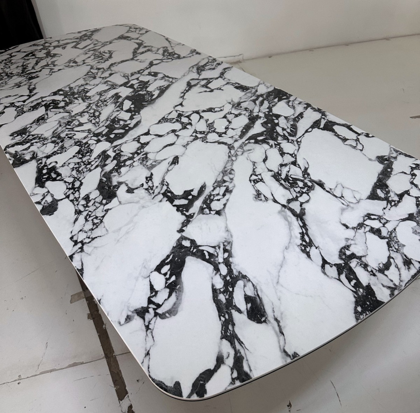 Стол VICENZA 220 BULGARI WHITE, керамика / белый, ®DISAUR фото 3