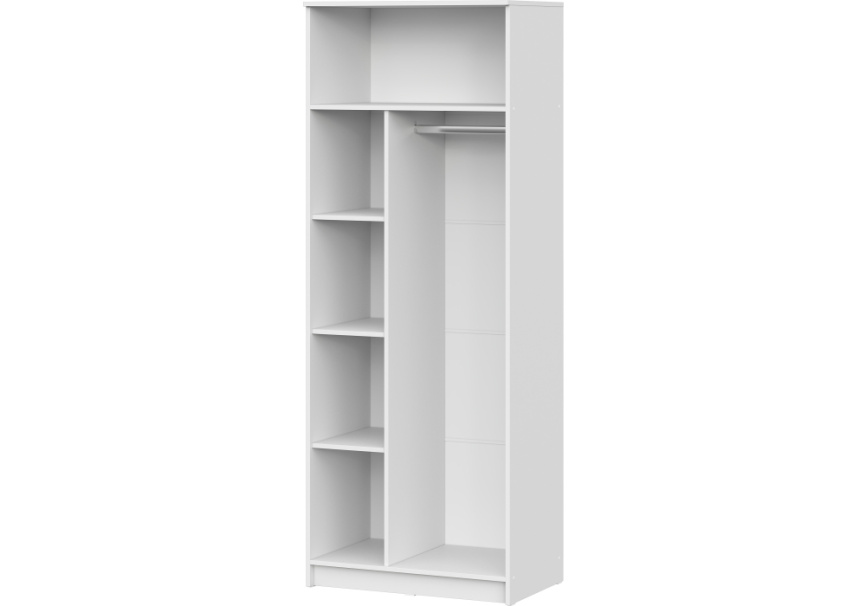 Шкаф Сантори белый текстурный фото 2