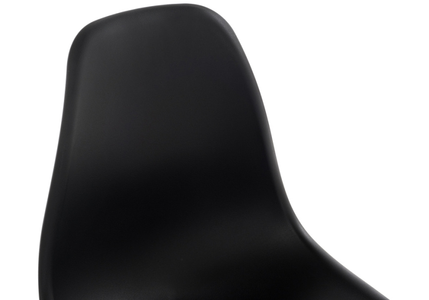 Пластиковый стул Eames PC-015 черный фото 6