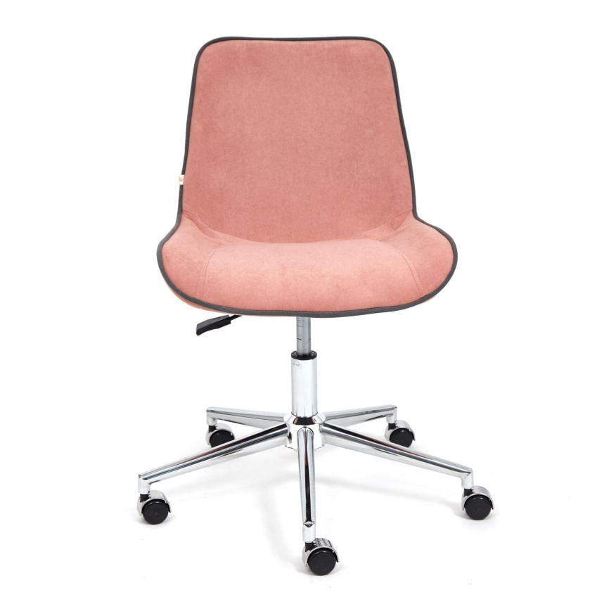 Кресло Стайл/Style флок , розовый, 137 фото 7