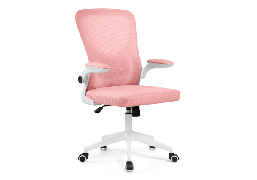 Офисное кресло Konfi pink / white фото 1