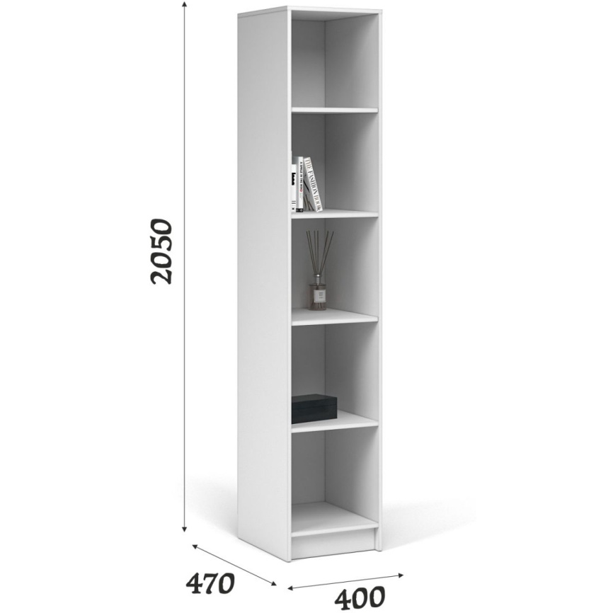 Стеллаж «Чикаго» 40, белый фото 3