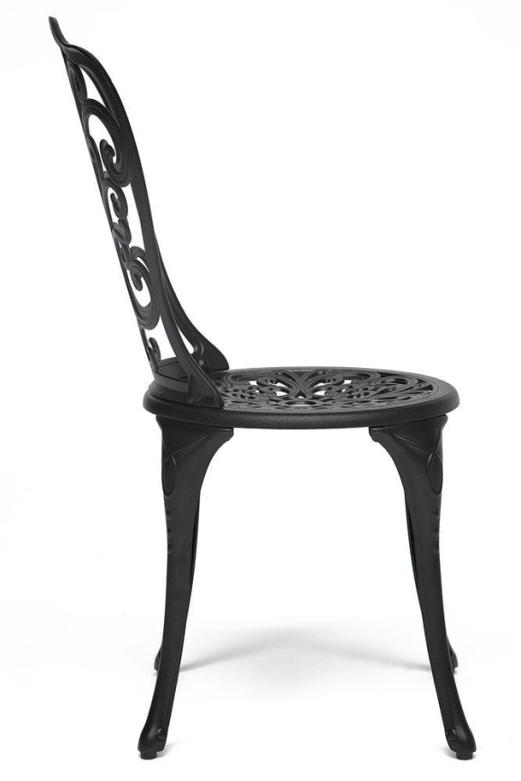 Стул Secret de Maison Моцарт/Mozart алюминиевый сплав, 53х41х89см, черный фото 3