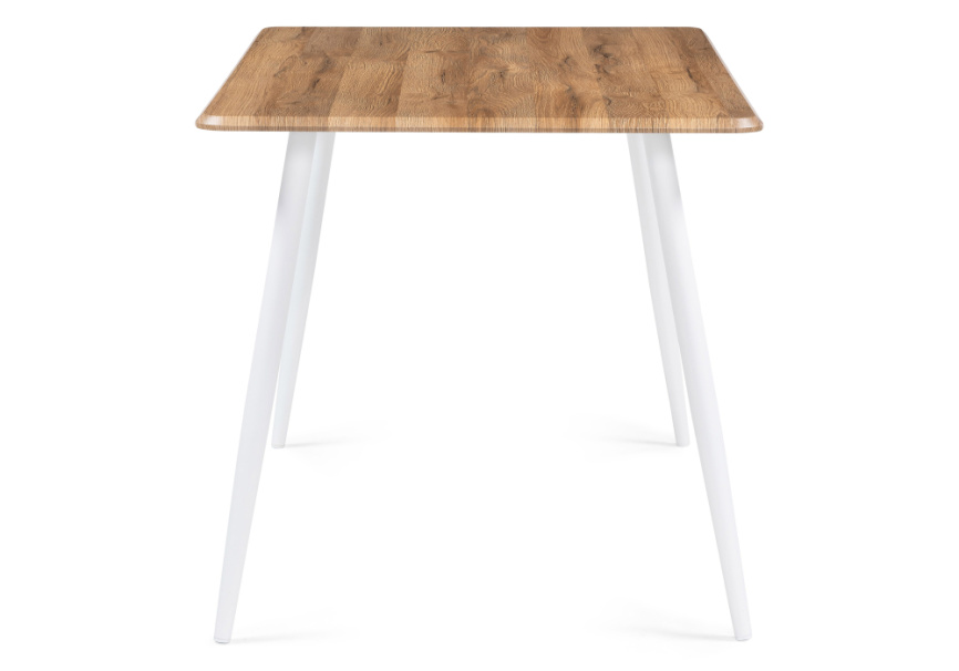Стол деревянный Кангас 120х80х77 дуб вотан / белый фото 4