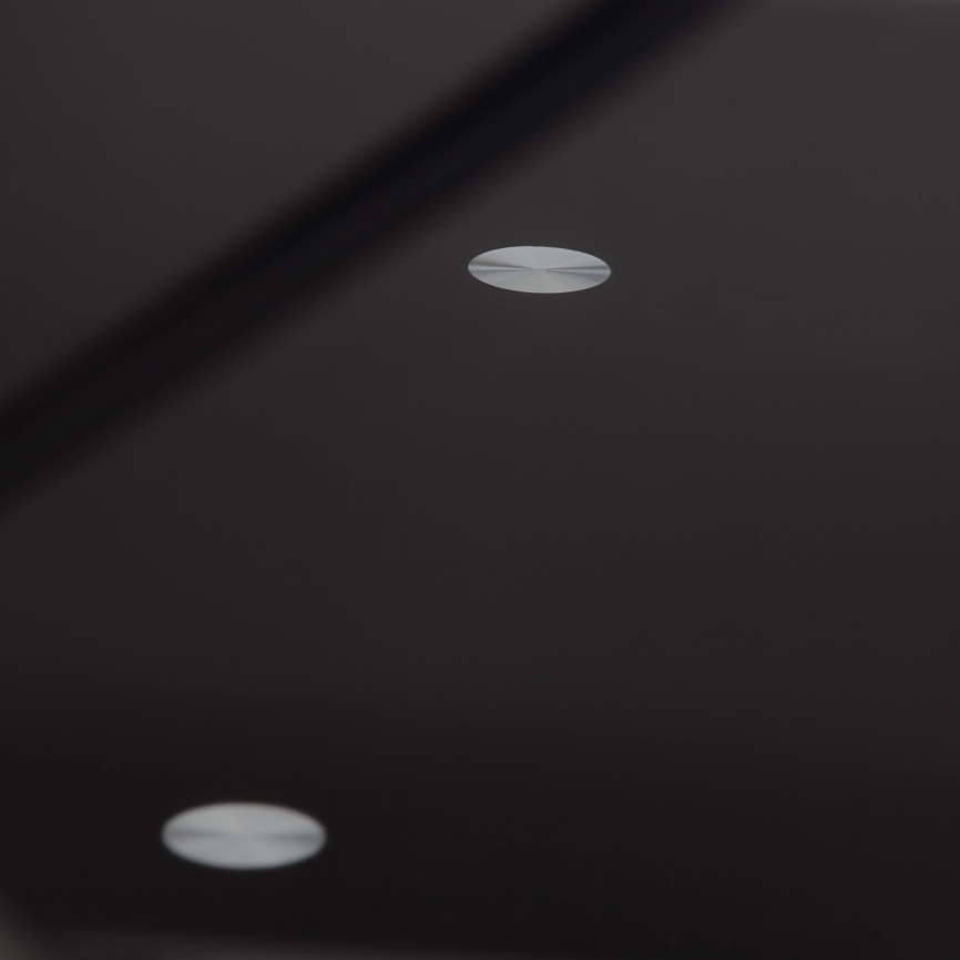 Стол BERTOIA (mod. GT21) металл/стекло, 110 х 110 х 75 см, Black (черный) фото 3