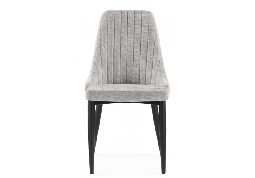 Стул на металлокаркасе Kora black / gray фото 3