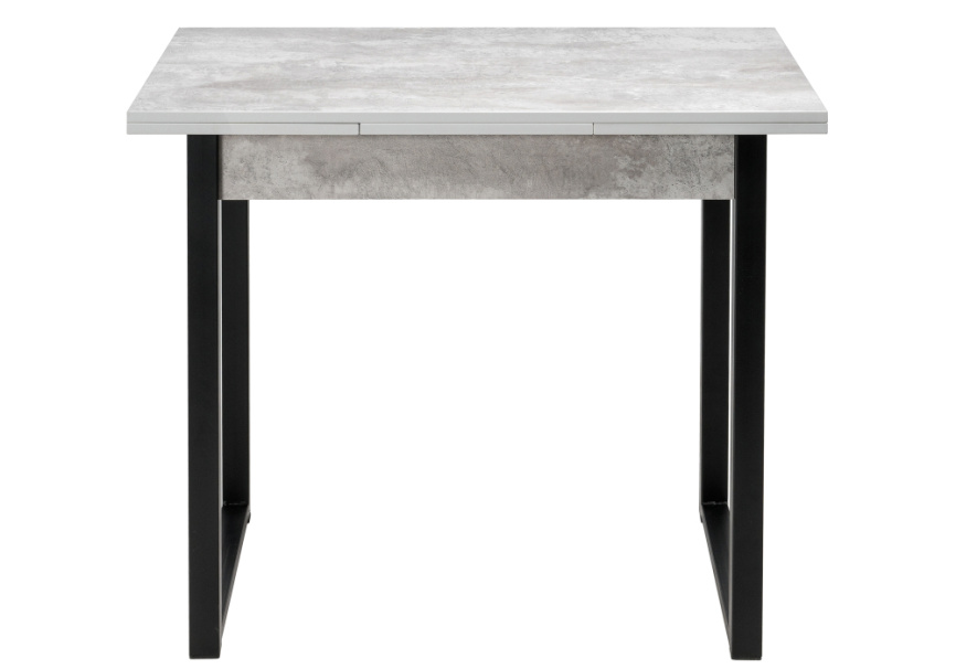Стол деревянный Форли бетон / черный матовый фото 4