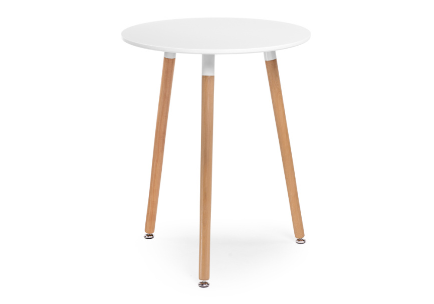 Стол деревянный Lorini 60 white / wood фото 1