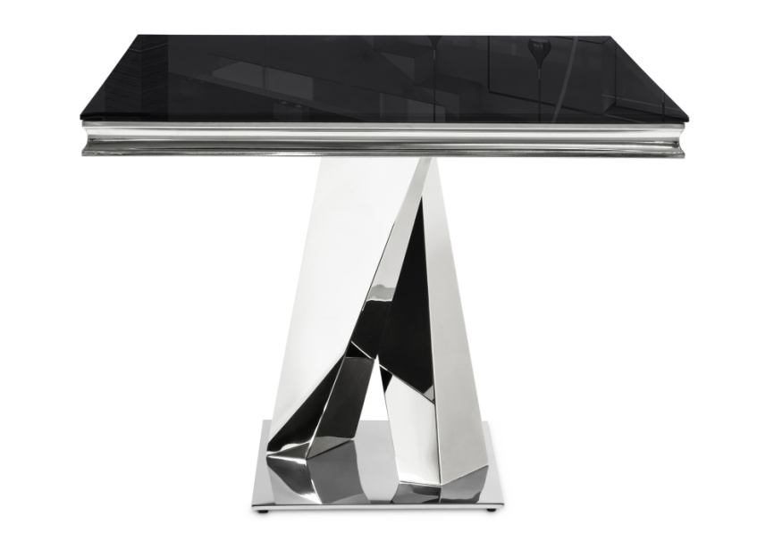 Стол стеклянный Levon 200x100x75 black фото 3