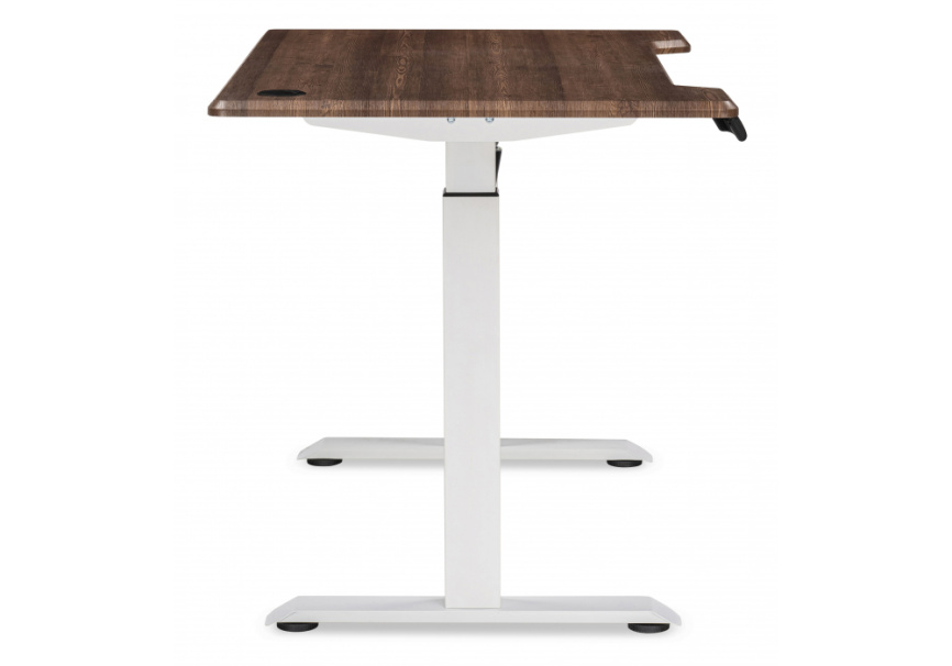 Компьютерный стол Маркос с механизмом подъема 120х75х75 орех кантри / белый фото 5
