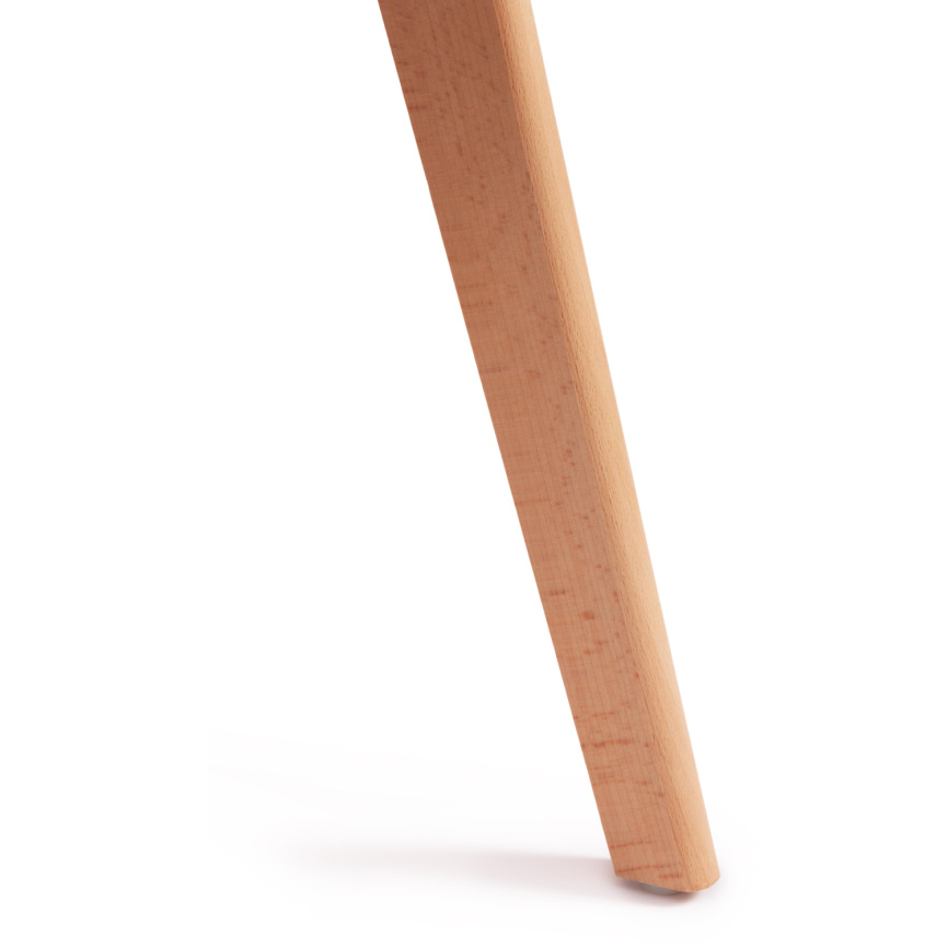 Стул Тулип Софт/Tulip Soft (мод.74)/1 шт. в упаковке вельвет/дерево, 54х47х83см, коралловый /натурал фото 8