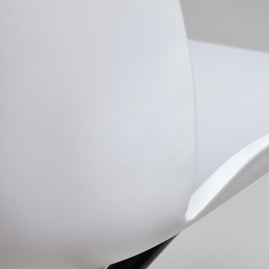 Стул Beetle Chair (mod.70) / 1 шт. в упаковке металл/пластик, 46*57,5*86см, белый фото 10