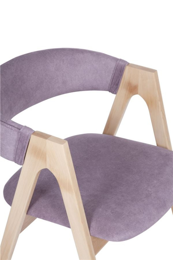 Стул "Честер 1" (бук/ткань Айсберг розовый) фото 4